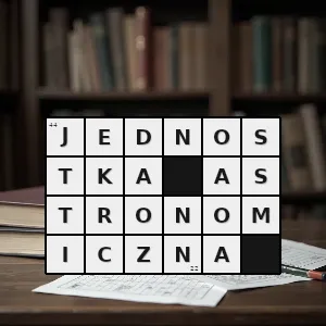 Hasło krzyżówkowe pozaukładowa jednostka odległości używana w astronomii równa 149 597 870 691 30 m dystans ten odpowiada średniej odległości ziemi od słońca - jednostka astronomiczna – rozwiązanie, synonimy, podpowiedzi i definicje krzyżówkowe